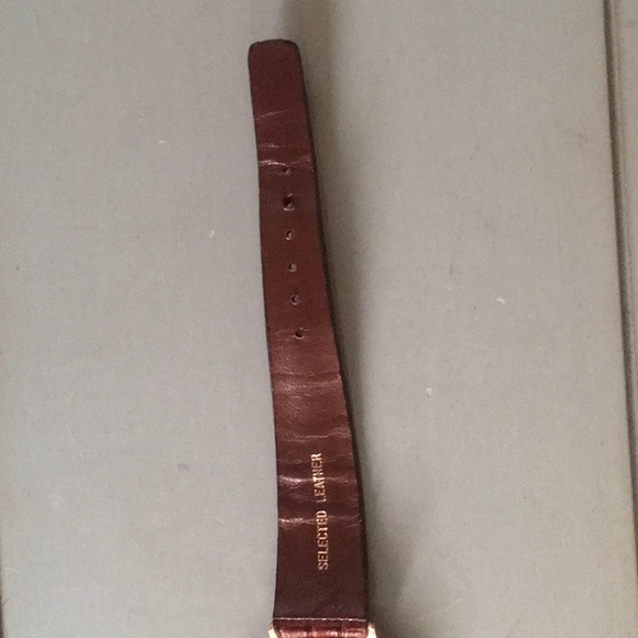 Jules RaCine Gold Liberty Coin Face Wrist Watch - Picture 8 of 16